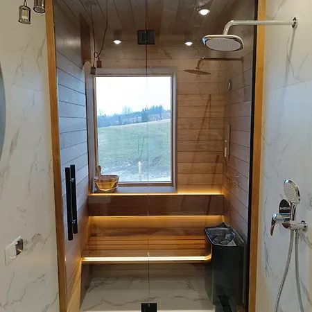 White Dunajec Sauna & Bubles Dağ evi