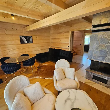 Dağ evi White Dunajec Sauna & Bubles Biały Dunajec