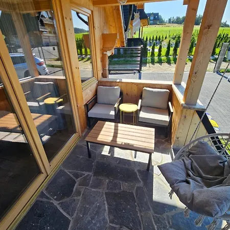 White Dunajec Sauna & Bubles Dağ evi