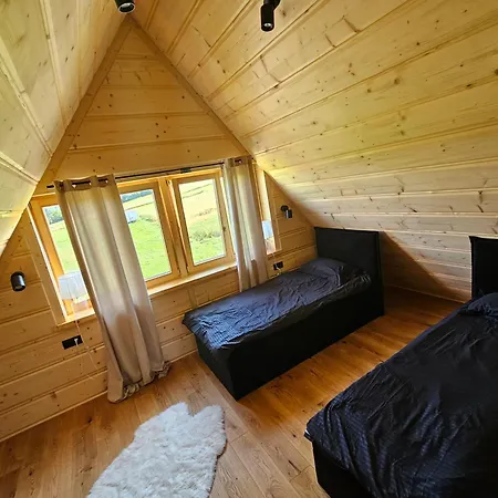 Dağ evi White Dunajec Sauna & Bubles