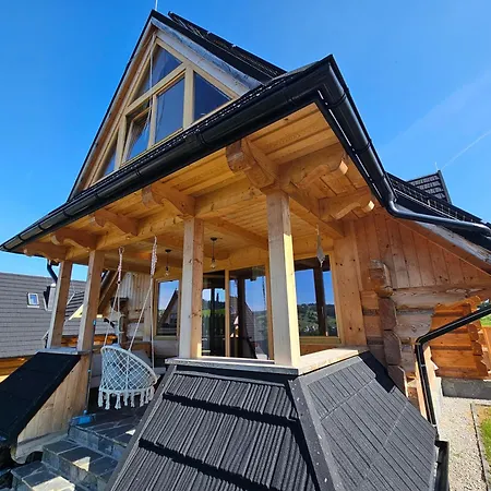 White Dunajec Sauna & Bubles Dağ evi *